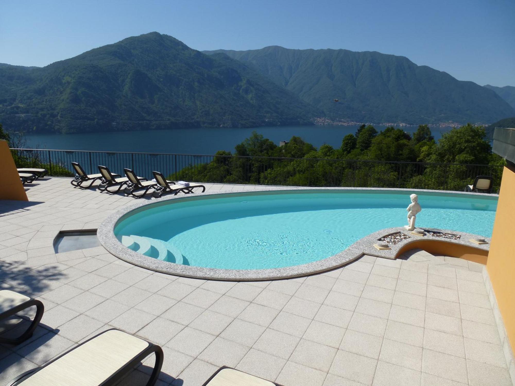 Albergo Rusall Tremezzo Bagian luar foto