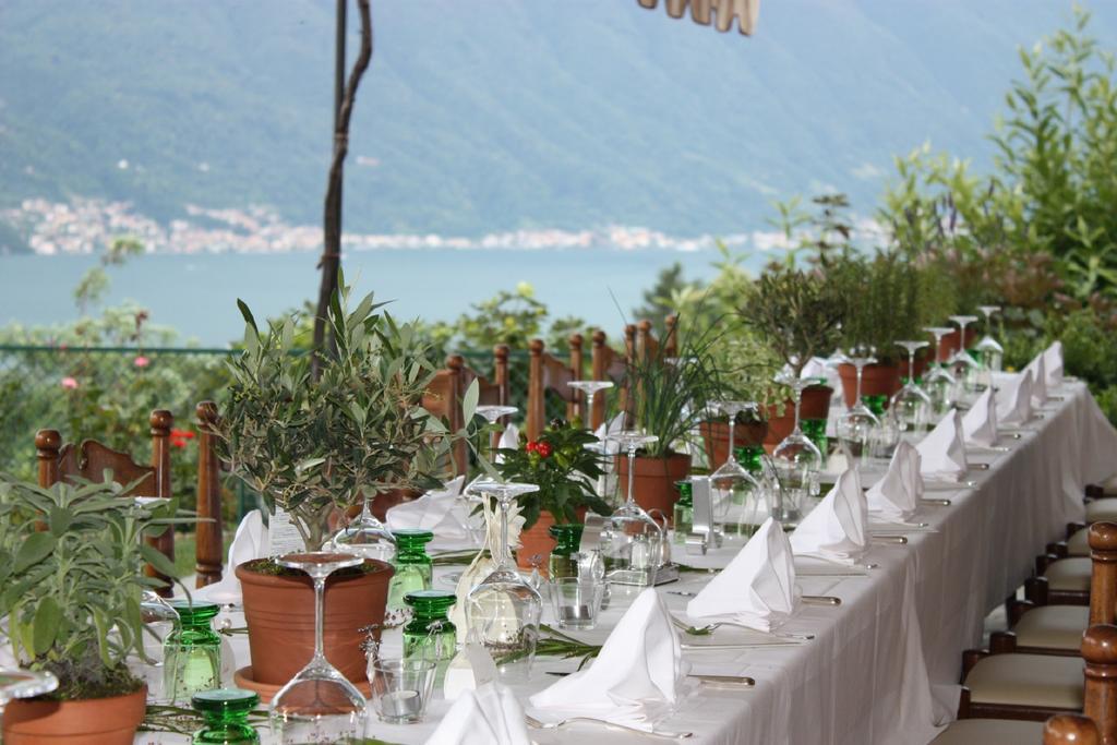 Albergo Rusall Tremezzo Bagian luar foto