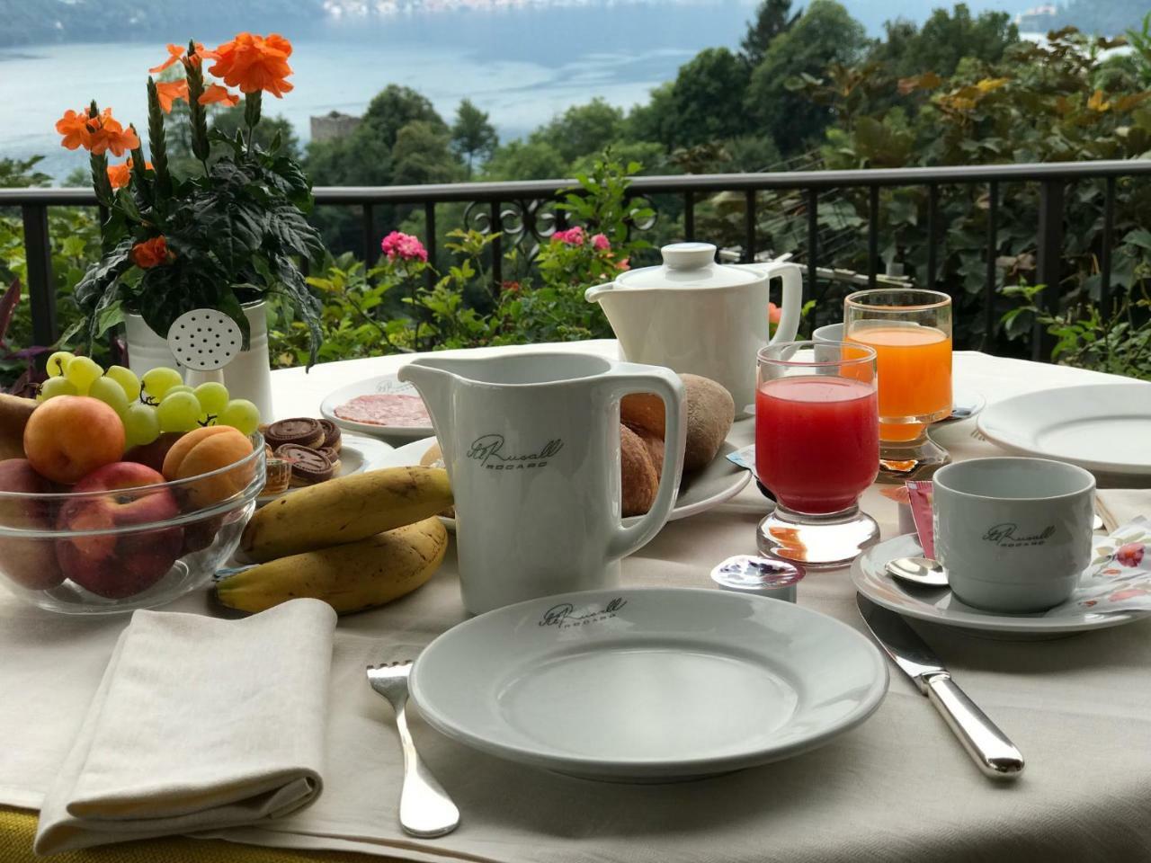 Albergo Rusall Tremezzo Bagian luar foto